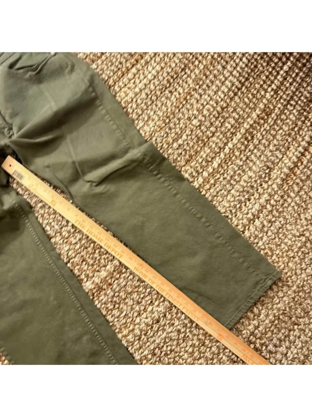 Levi's 505 Straight Leg Jeans Men's Green Size 38x30